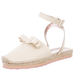Red Valentino Espadrilles Sandals...Sz: 7..Cream